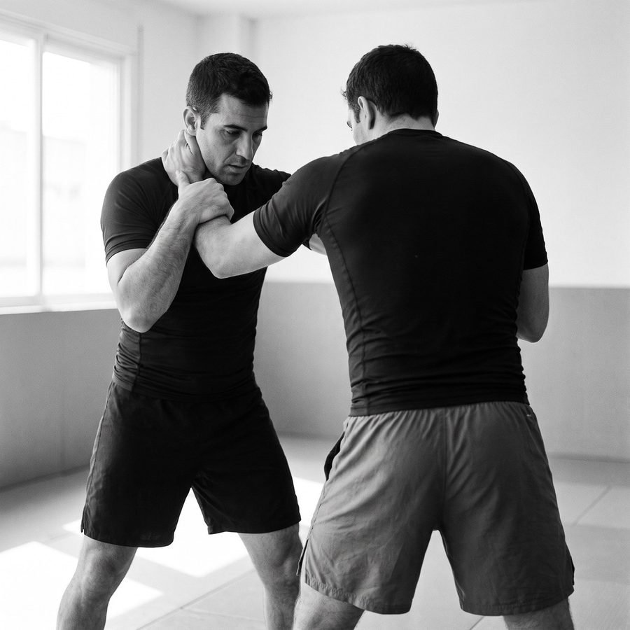 Entrenamiento de BJJ NOGI, jiu-jitsu sin kimono